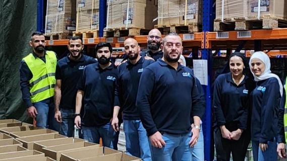  المال للتمويل يدعم غزة بطرود غذائية